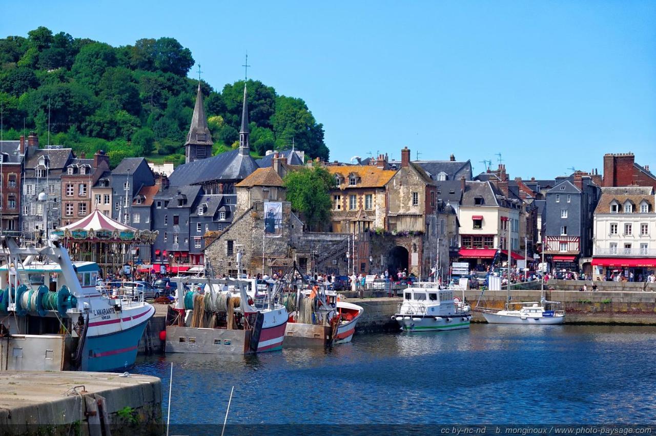 Le Studio 54 Honfleur Exteriör bild